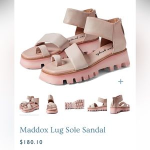 Free people Maddox Lug Sandal size 36